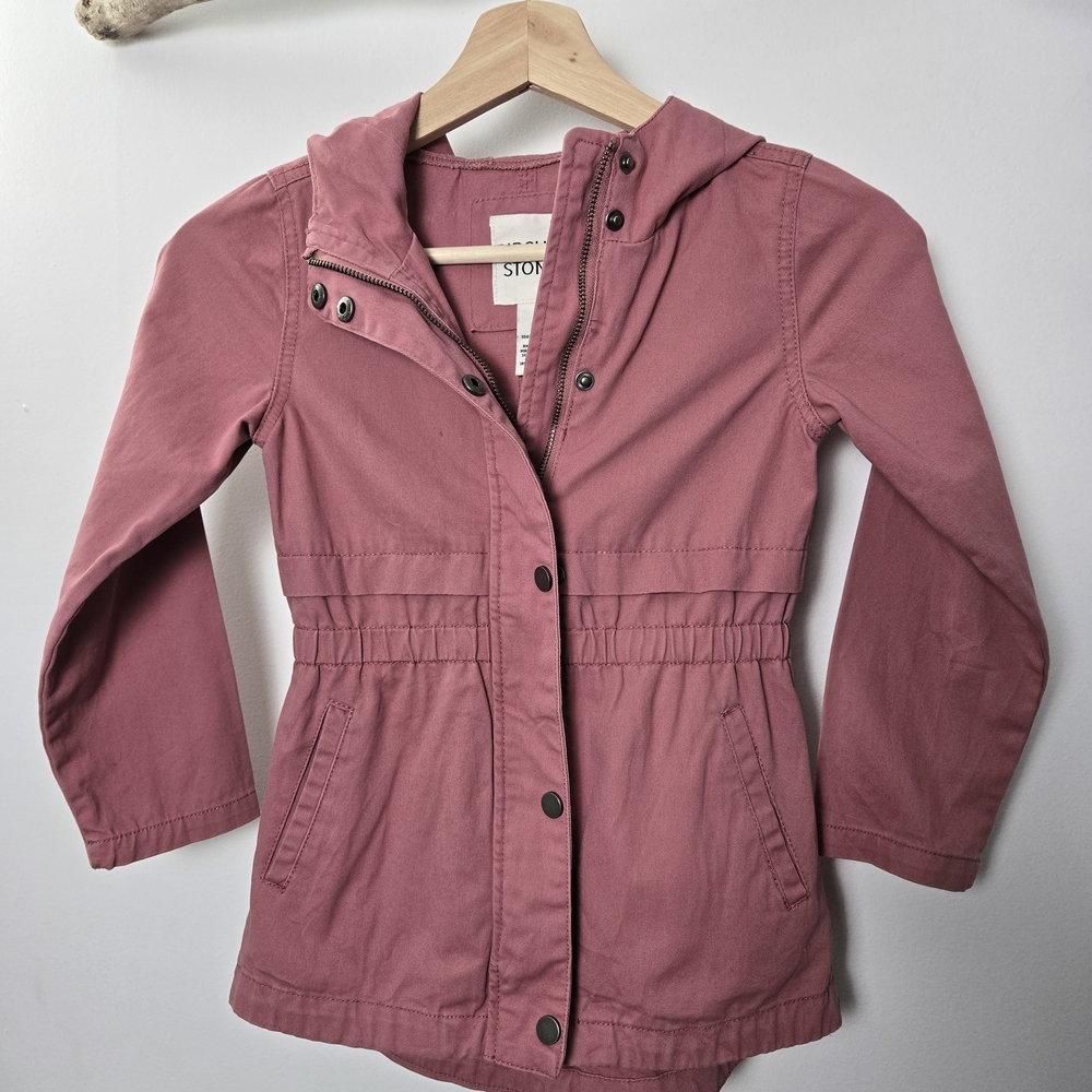 3 For $60.  Charming Kids' Rose Color Birch And Stone Jacket